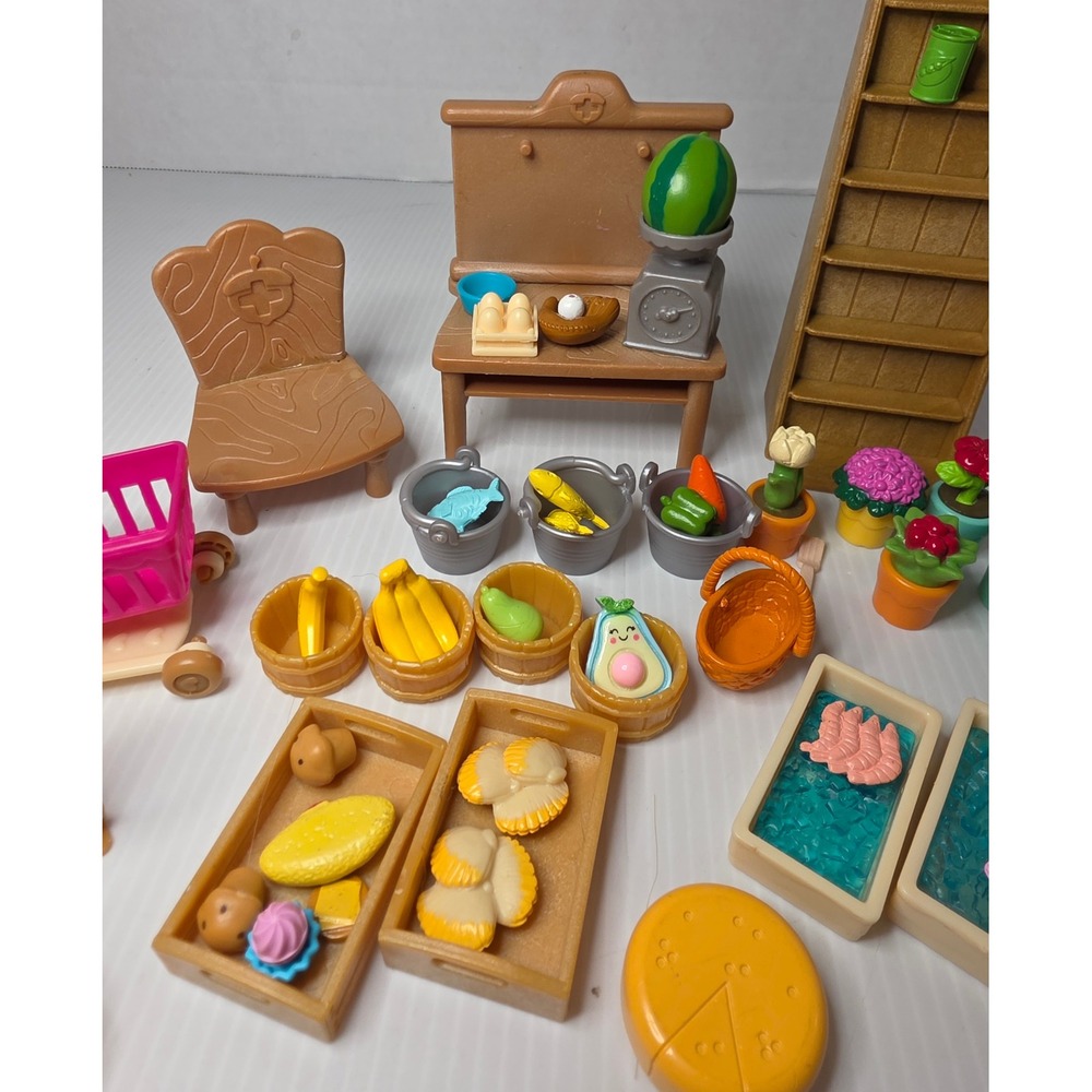 Li'l Woodzeez Hoppin' Farmers Market Playset OS Multicolor Fair 6450D
